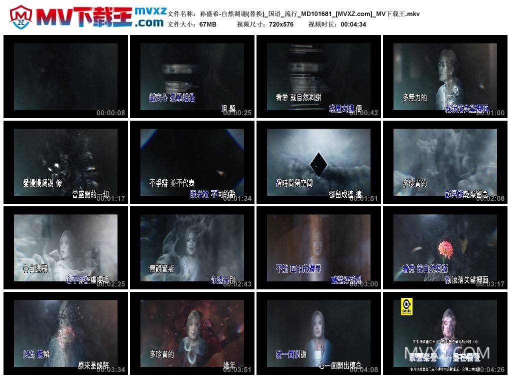 孙盛希-自然凋谢(替换)_国语_流行_MD101681